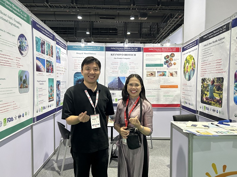 Keynovo's Booth M38 Draws Global Partners at Vitafoods Asia 2025